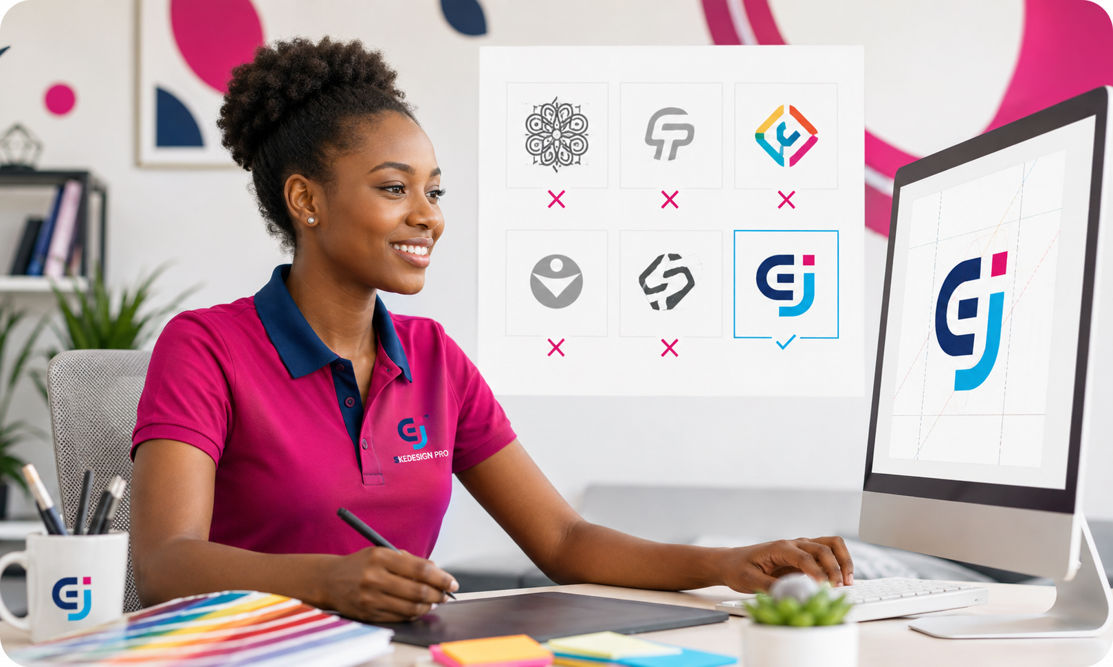 Designer SKEDESIGN PRO présentant les erreurs à éviter lors de la création d'un logo